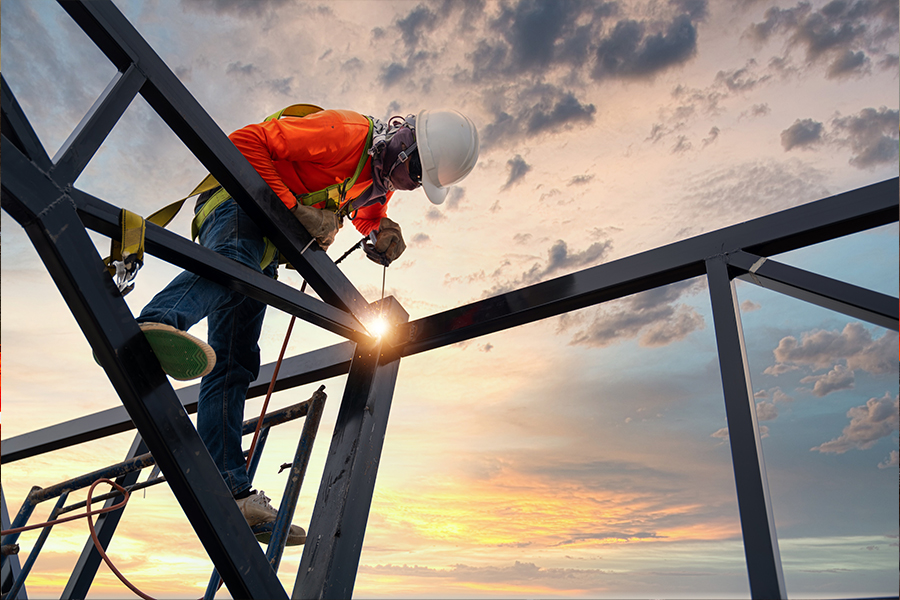 aço e redução de custos em obras